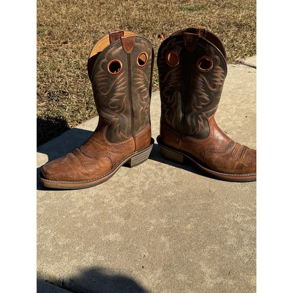 Ariat Heritage Roughstock Cowboy Boots Style 10029759 Size 10.5 D - Picture 3 of 12